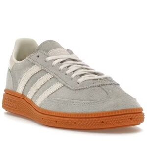 NWOB Women’s Adidas Handball Spezial Sneakers in Silver and Gum 7.5